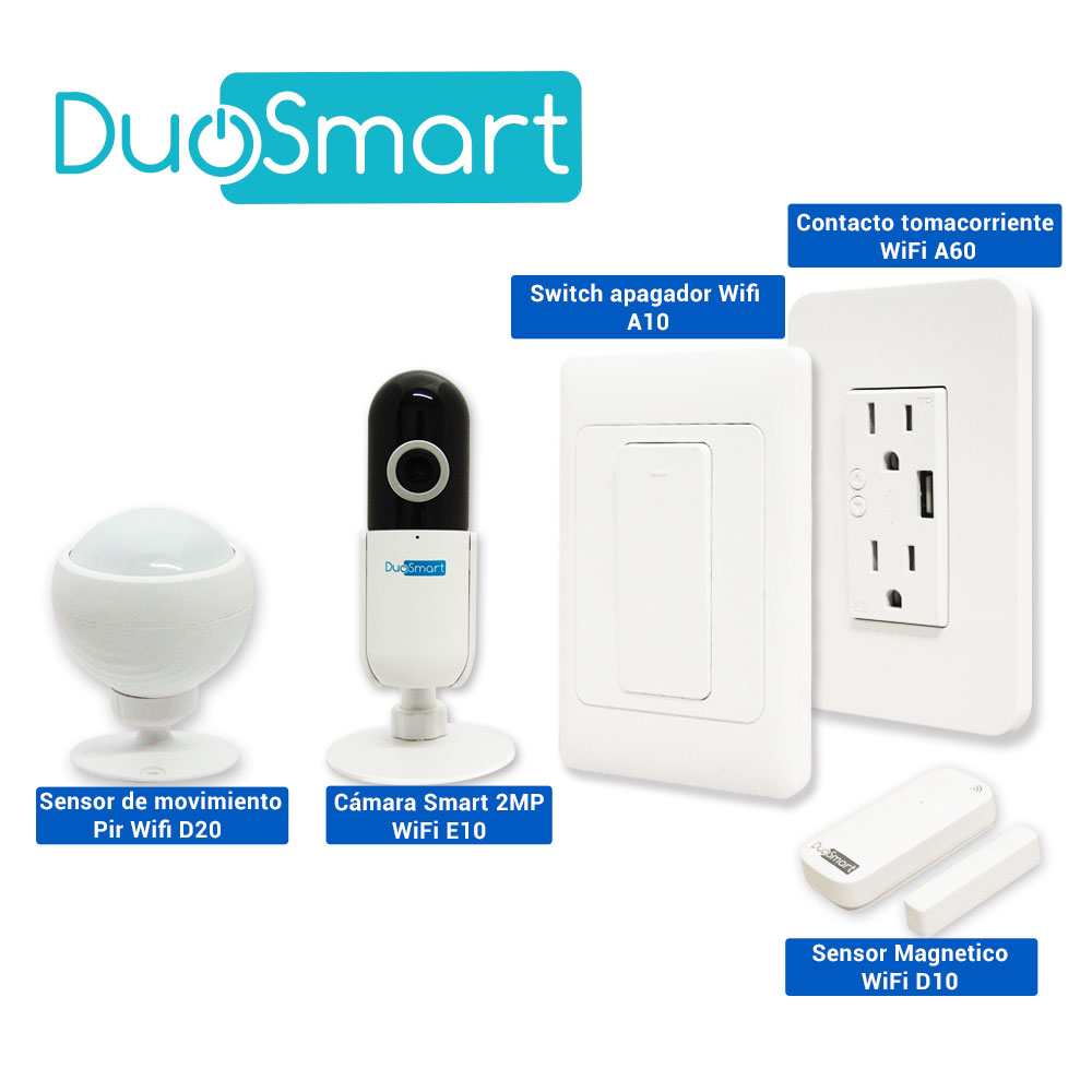 STARTER KIT DE DUOSMART CON 1x A60 + 1x E10 + 1x D10 + 1x A10 + 1x D20